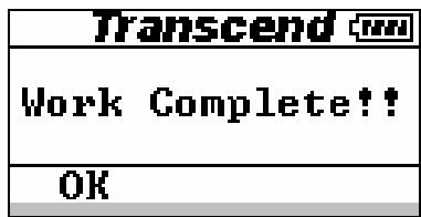 TRANSCEND TS20GPB - Effacement d'une carte mémoire. - 6