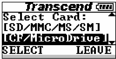 TRANSCEND TS20GPB - Copier des fichiers à partir de cartes mémoire sur le PhotoBank. - 2