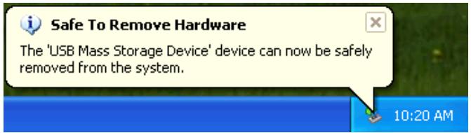TRANSCEND TS256MJF2L - Débrancher sa JetFlash sous Windows Me, 2000, et XP - 2