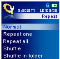 TRANSCEND TS2GMP820 - Mode repeat - 2