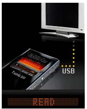 TRANSCEND TS2GMP840J - Télécharger de la musique et d'autres types de fichiers - 5