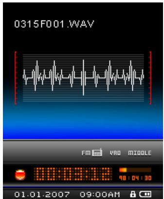 TRANSCEND TS2GMP840J - Enregistrer une station radio - 1