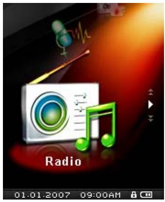 TRANSCEND TS2GMP840J - Écouter la radio - 1