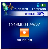 TRANSCEND TS4GMP820 - Enregistrer au moyen du microphone externe - 1
