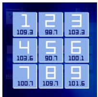 TRANSCEND TS4GMP820 - Sauvegarder une station radio - 1