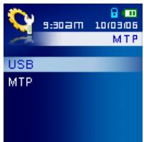 TRANSCEND TS4GMP820 - Le mode transfert media USB - 2