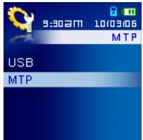 TRANSCEND TS4GMP820 - Le mode transfert MTP media - 2