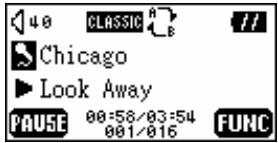 TRANSCEND TS512MMP612 - Répéter une partie d'un Fichier (AB Repeat) - 1