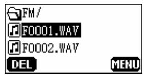 TRANSCEND TS512MMP612 - Effacer des Fichiers MP3/WMA/WAV - 7