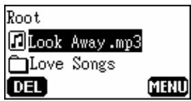 TRANSCEND TS512MMP612 - Effacer des Fichiers MP3/WMA/WAV - 5