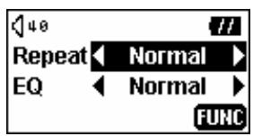 TRANSCEND TS512MMP612 - Mode Paramètres - 1