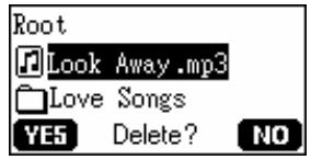 TRANSCEND TS512MMP612 - Effacer des Fichiers MP3/WMA/WAV - 8