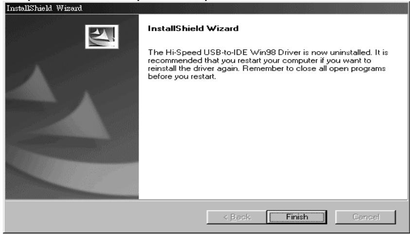 TRANSCEND TS80GHDC2 - Installation du pilote sous windows 98SE - 2