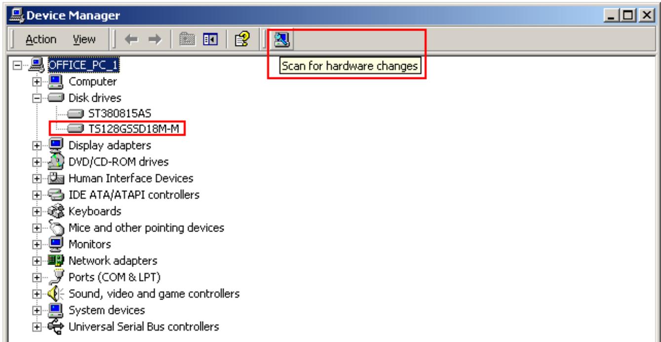 TRANSCEND SSD18M - Windows® 2000/xp - 3