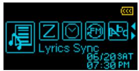 TRANSCEND MP320 - Synchronisation des paroles - 1