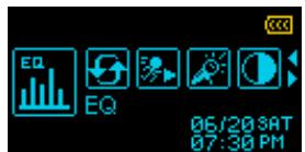 TRANSCEND MP320 - Mode égaliseur (EQ) - 1