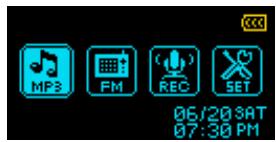 TRANSCEND MP320 - Jouer des titres en MP3, WMA ou wma-drm10 - 1