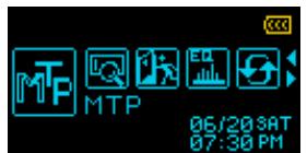 TRANSCEND MP320 - Mode de transfert de musique - 1