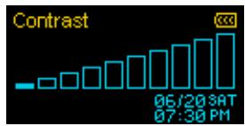 TRANSCEND MP320 - Contraste - 1