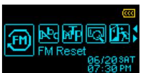 TRANSCEND MP320 - Re-programmation FM - 1