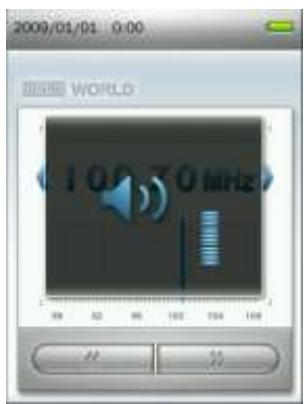 TRANSCEND MP870 - Ajuster le Volume - 1