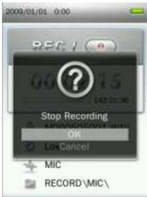 TRANSCEND MP870 - Enregistrer au moyen du dictaphone - 3