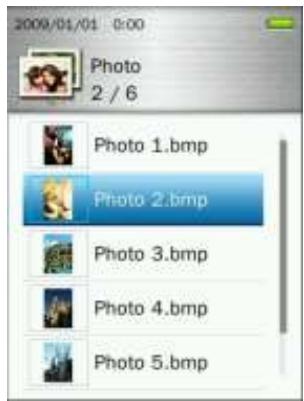 TRANSCEND MP870 - Regarder des photos - 2