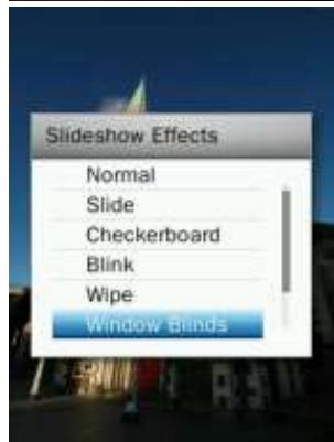 TRANSCEND MP870 - Effets de diaporama - 7