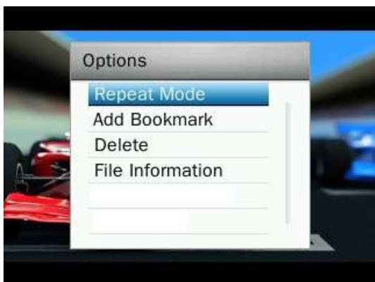 TRANSCEND MP870 - Mode Repétition - 1