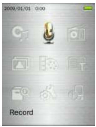 TRANSCEND MP870 - Mode Enregister - 1