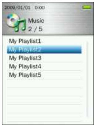 TRANSCEND MP870 - Retirer une chanson de ma liste - 2