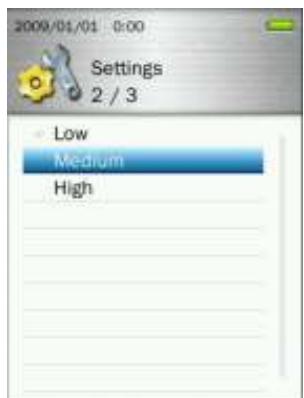 TRANSCEND MP870 - Qualité d'enregistrement - 3