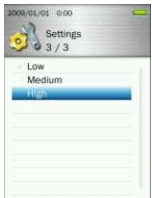 TRANSCEND MP870 - Qualité d'enregistrement - 4