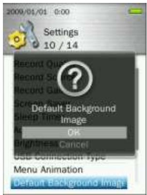 TRANSCEND MP870 - Fond d'écran par défaut - 2