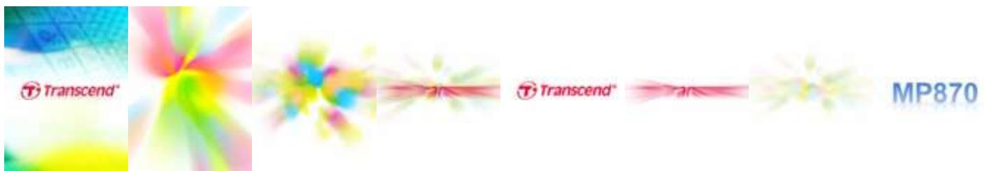TRANSCEND MP870 - Allumer le MP870 - 1