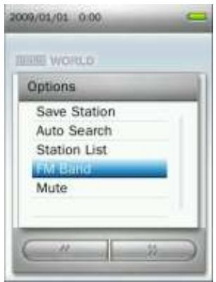 TRANSCEND MP870 - Bande FM - 1