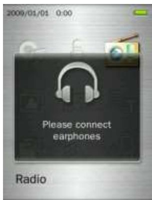 TRANSCEND MP870 - Ecouter la Radio - 1