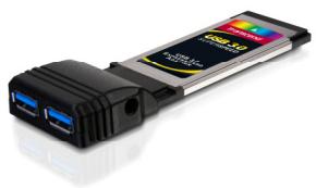 TRANSCEND PNU3 USB3.0 EXPRESSCARD ADAPTER - Contenu de l'emballage - 1