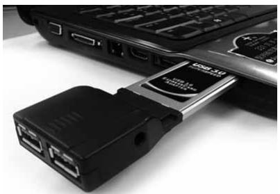 TRANSCEND PNU3 USB3.0 EXPRESSCARD ADAPTER - Installation - 1