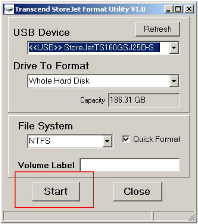 TRANSCEND STOREJET 25D2 - Windows® 7/Vista - 3