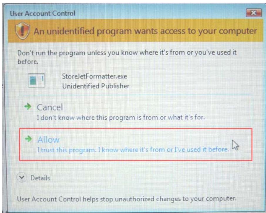 TRANSCEND STOREJET 25D3 - Windows 7/Vista - 2