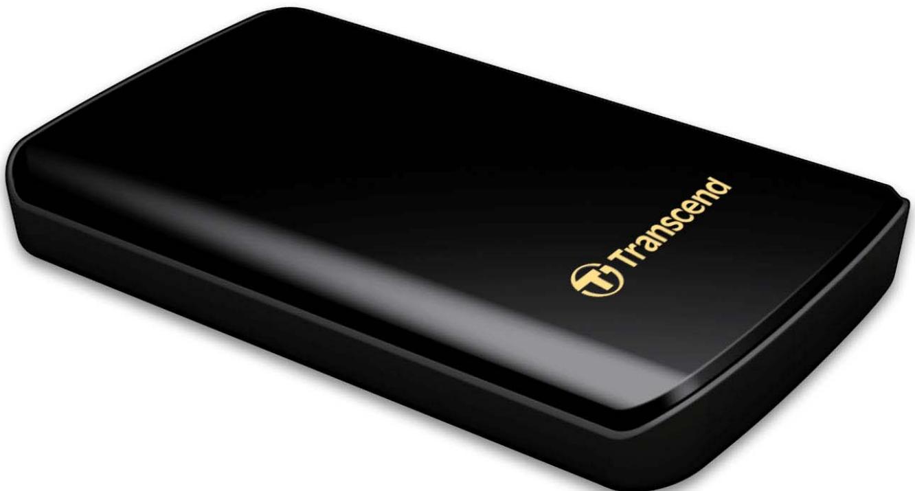 TRANSCEND STOREJET 25D3 - Manuel de l'utilisateur - 1