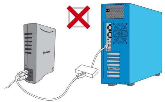 TRANSCEND STOREJET 35T3 - Vérifiez les points suivants: - 2