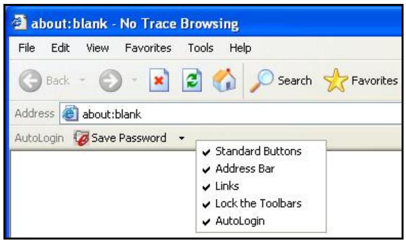 TRANSCEND STOREJET ELITE - Activation du plug-in autologin internet explorer - 1