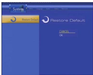 EMTEC HDD MOVIE CUBE Q100 - Restaurer par Default - 1