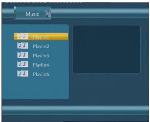 EMTEC HDD MOVIE CUBE Q120 - Menu List de lecture ( Playlist) - 1