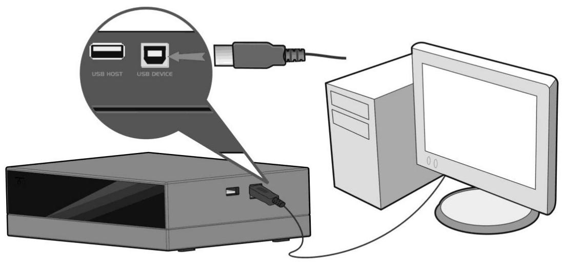 EMTEC HDD MOVIE CUBE Q120 - Connexion à l'ordinateur - 1
