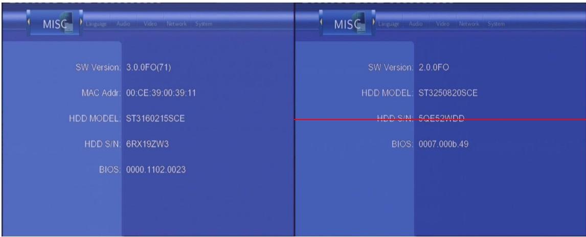 EMTEC HDD MOVIE CUBE Q120 - Modification de paramètre MISCAppuyez sur et de la télécommande - 1