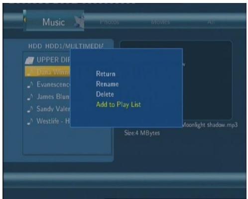 EMTEC HDD MOVIE CUBE R700 - Navigation musique - 2