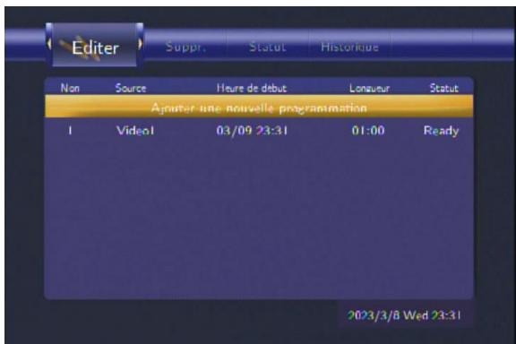 EMTEC HDD MOVIE CUBE R700 - Créez un Nouveau Programme - 1